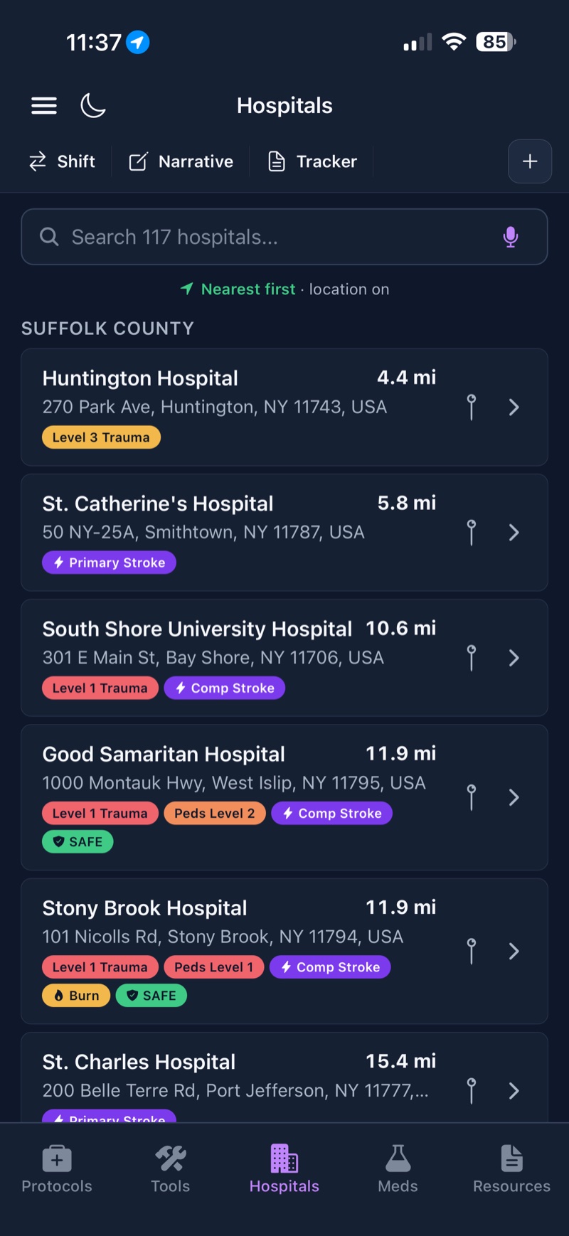 Hospital Finder